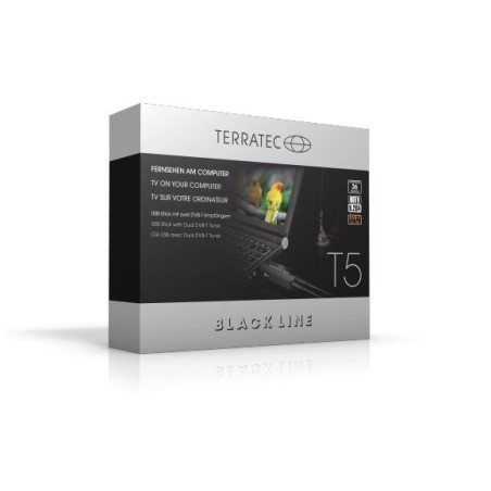 Terratec receptor dvb-t t5 negroline sintonizador dual hd