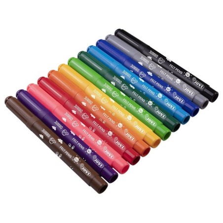 Jovi bote 48 rotuladores maxi colores surtidos
