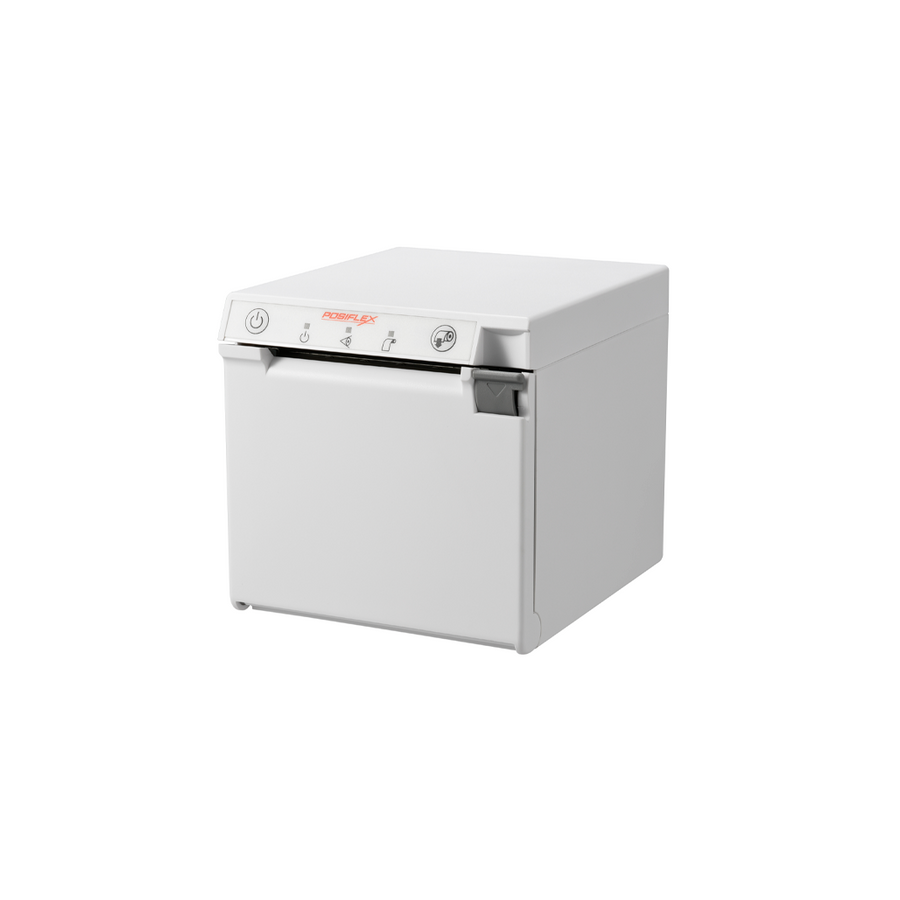 Impresora posiflex pp-7600mx, blanca (mate), usb, rs232, ethernet, f. alim. inc.