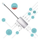 I-tec usb-c metal hub 1x usb 3.0 + 3x usb 2.0