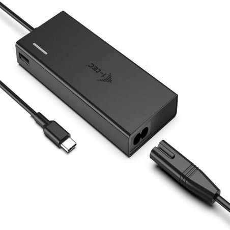 I-tec dock usb-c metal nano hdmi/vga with lan + universal charger 77 w