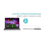 I-tec dock usb-c metal nano hdmi/vga with lan + universal charger 77 w