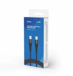 Cable savio usb tipo c - usb tipo c 5a 1m cl-159
