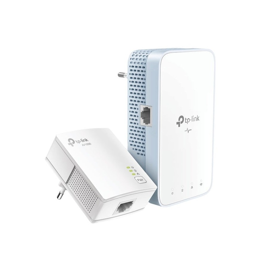 Powerline 1000mb tp-link tl-wpa1000 kit av1000 gigabit powerline ac wi-fi kit