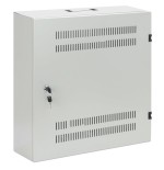Intellinet 713641 armario de pared de bajo perfil de 19" con postes horizontales 4u y verticales 2u gris