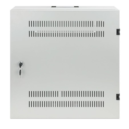 Intellinet 713641 armario de pared de bajo perfil de 19" con postes horizontales 4u y verticales 2u gris