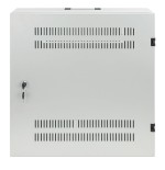Intellinet 713641 armario de pared de bajo perfil de 19" con postes horizontales 4u y verticales 2u gris