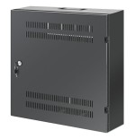 Intellinet 713689 armario rack 2u/4u bastidor de pared negro