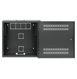 Intellinet 713689 armario rack 2u/4u bastidor de pared negro