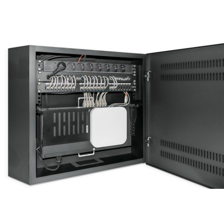 Intellinet 713689 armario rack 2u/4u bastidor de pared negro