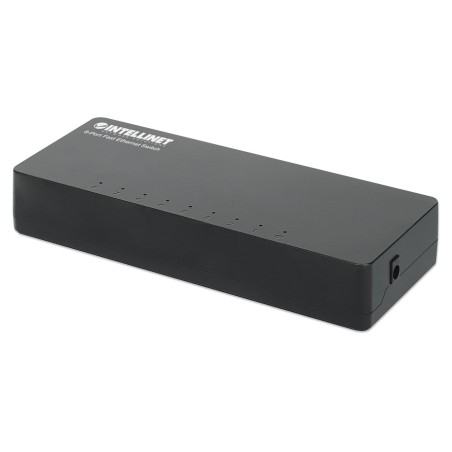 Intellinet 561730 switch 8p fast ethernet (10/100) negro