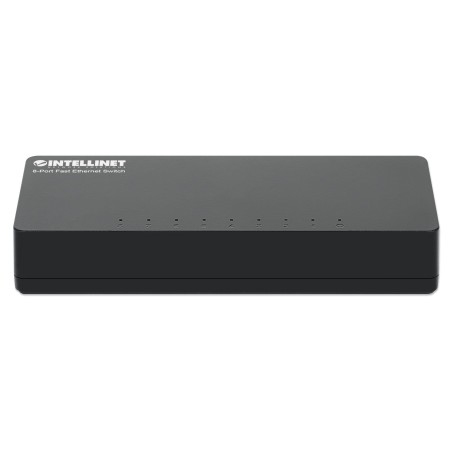 Intellinet 561730 switch 8p fast ethernet (10/100) negro