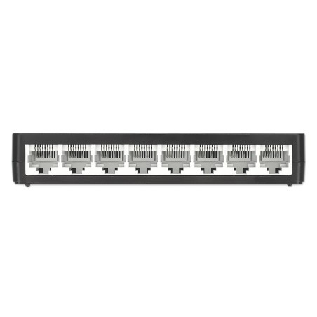 Intellinet 561730 switch 8p fast ethernet (10/100) negro
