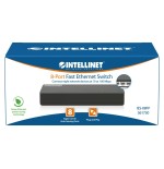 Intellinet 561730 switch 8p fast ethernet (10/100) negro