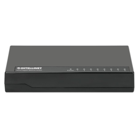 Intellinet desktop 8-port gigabit ethernet switch negro