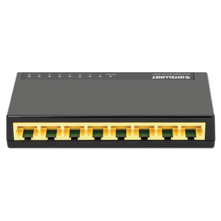 Intellinet desktop 8-port gigabit ethernet switch negro