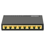 Intellinet desktop 8-port gigabit ethernet switch negro