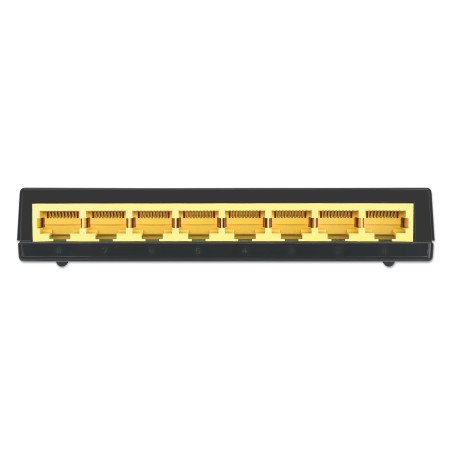 Intellinet desktop 8-port gigabit ethernet switch negro