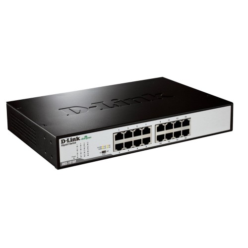 Switch d-link dgs-1016d 16 puertos rj-45 gigabit 10 100 1000