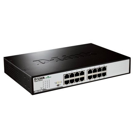 Switch d-link dgs-1016d 16 puertos rj-45 gigabit 10 100 1000