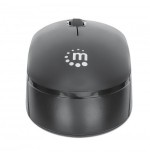 Manhattan 190145 ratón ambidextro rf inalámbrico óptico 1000 dpi