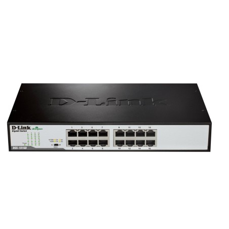 Switch d-link dgs-1016d 16 puertos rj-45 gigabit 10 100 1000