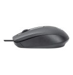 Ratón manhattan comfort ii optico usb negro
