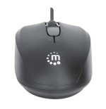 Ratón manhattan comfort ii optico usb negro