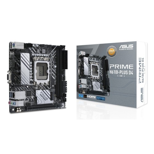 Placa base asus prime h610i-plus d4-csm intel 1700 ddr4 matx