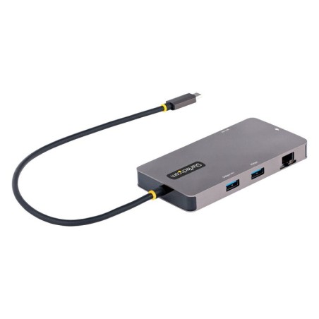 Dock startech usb-c multiport 2x hdmi 4k 100w pd tb3, gige, 30cm