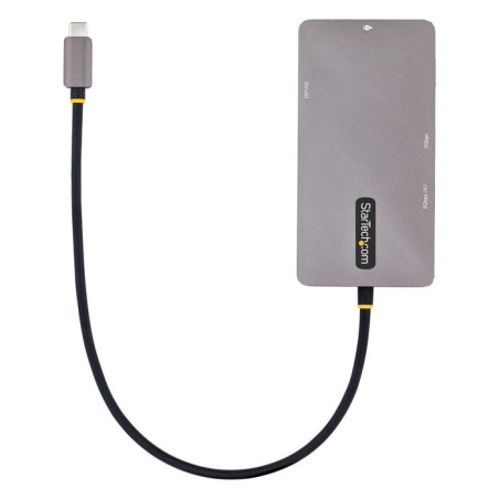 Dock startech usb-c multiport 2x hdmi 4k 100w pd tb3, gige, 30cm