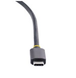 Dock startech usb-c multiport 2x hdmi 4k 100w pd tb3, gige, 30cm