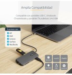 Usb c multiport adapter 4k 60hzaccs hdmi video/5gbps usb hub/100w pd