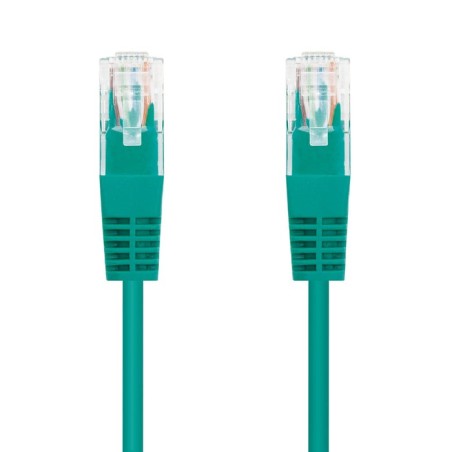 Nanocable cable de red rj45 cat.6 utp awg24 2m - verde