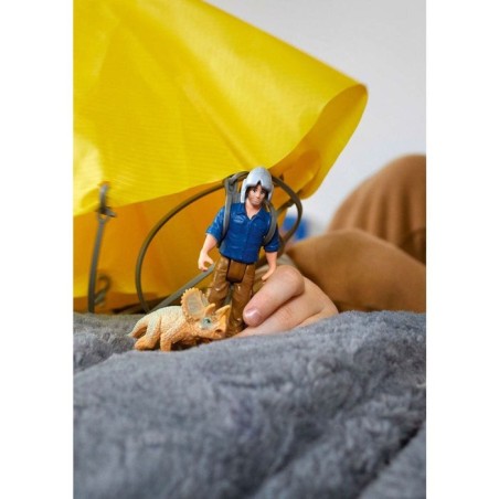 Schleich rescate de dinosaurios dino paracaídas 41471