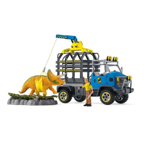 Schleich dinosaur truck mission 42565