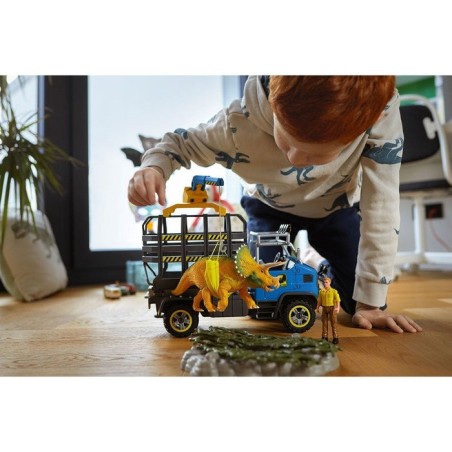 Schleich dinosaur truck mission 42565