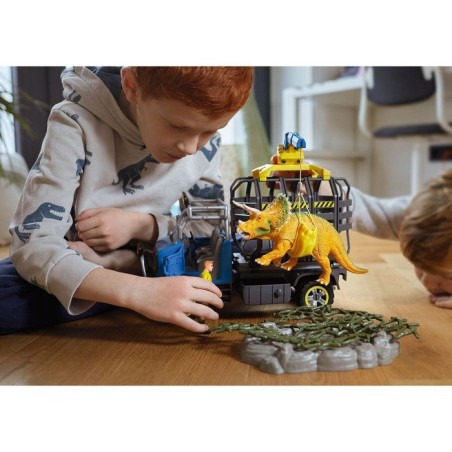 Schleich dinosaur truck mission 42565