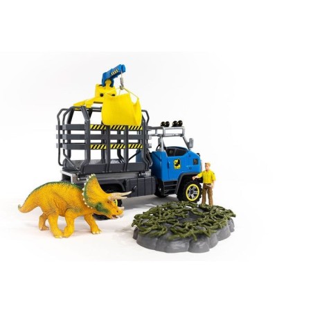 Schleich dinosaur truck mission 42565