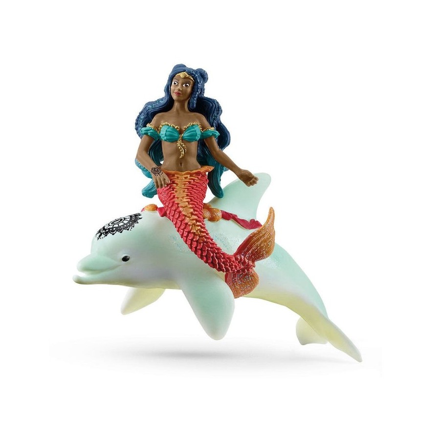 Schleich bayala  70719  isabelle sobre delfín