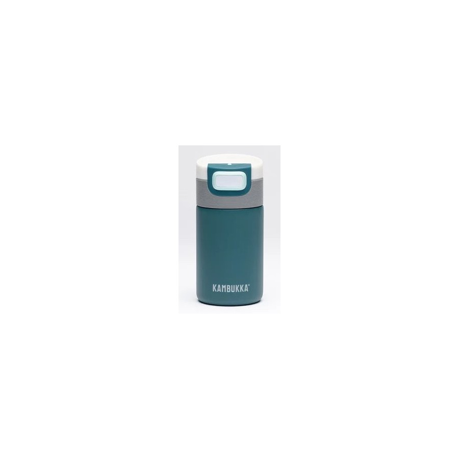 Botella termo kambukka etna 300ml deep teal acero inoxidable antigoteo antiderrame