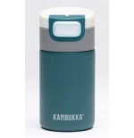 Botella termo kambukka etna 300ml deep teal acero inoxidable antigoteo antiderrame