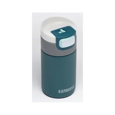 Botella termo kambukka etna 300ml deep teal acero inoxidable antigoteo antiderrame
