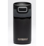Botella termo kambukka etna 300ml pitch black acero inoxidable antigoteo antiderrame