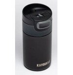 Botella termo kambukka etna 300ml pitch black acero inoxidable antigoteo antiderrame