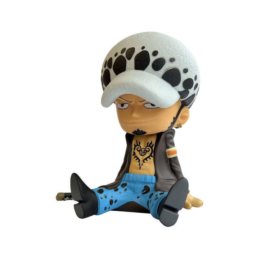Figura hucha plastoy one piece trafalgar d. walter law tirelire 18 cm