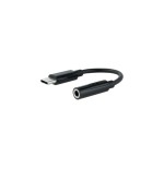 Nanocable cable adaptador audio jack 3.5mm hembra a usb-c macho - longitud 0.11m
