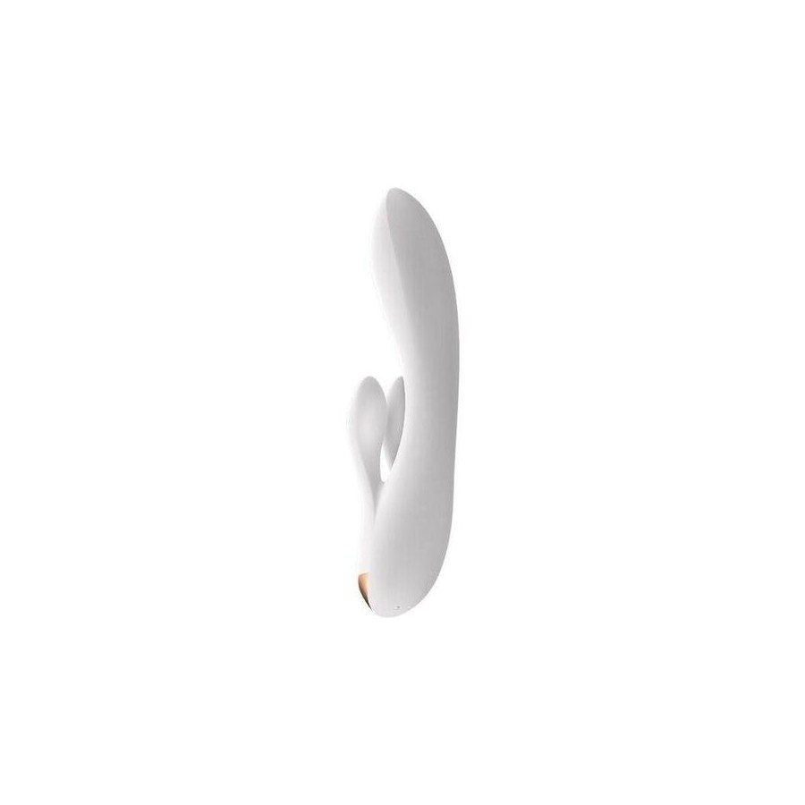 Satisfyer - double flex vibrador app blanco