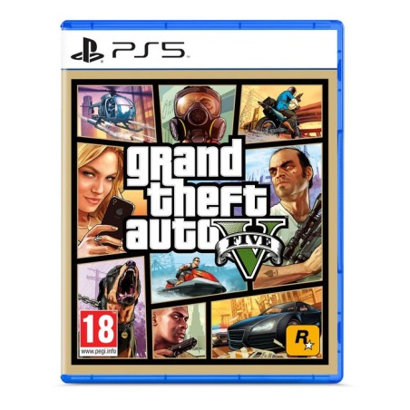 Juego para consola sony ps5 grand theft auto v