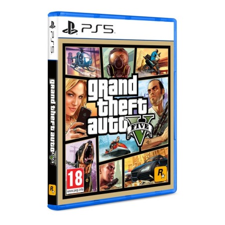 Juego para consola sony ps5 grand theft auto v